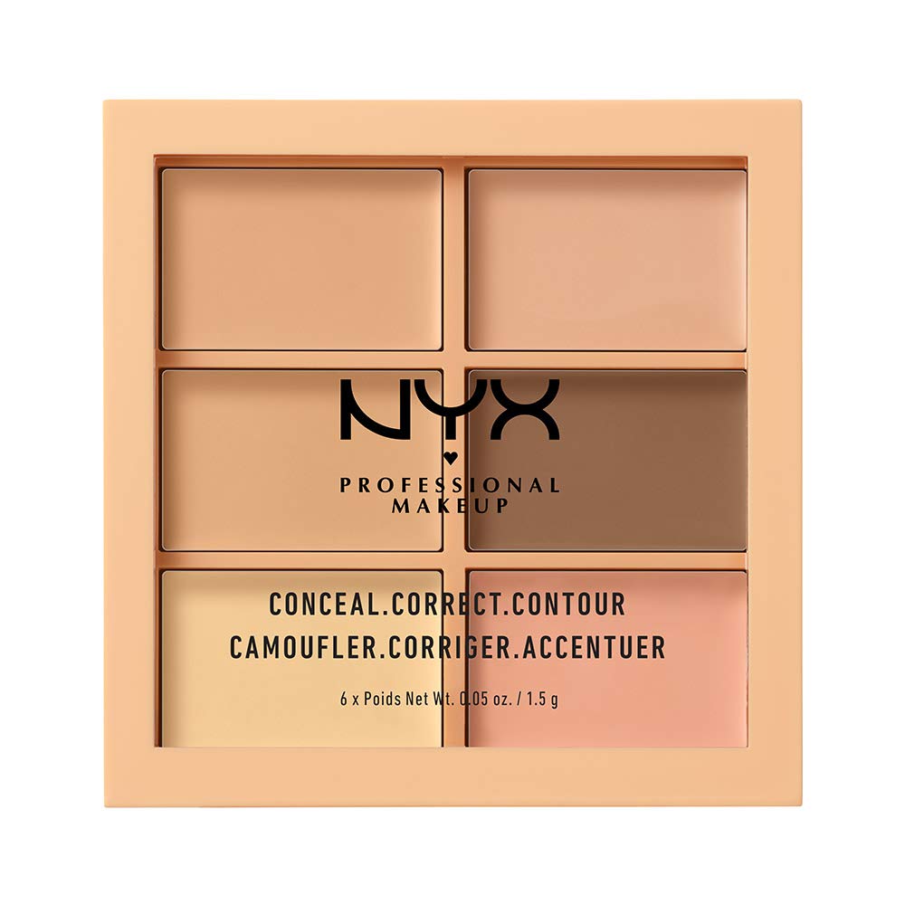 NYX Professional Makeup Conceal Correct Contour Palette (Light) $2.98 w/ S&S + Free Shipping w/ Prime or $25+