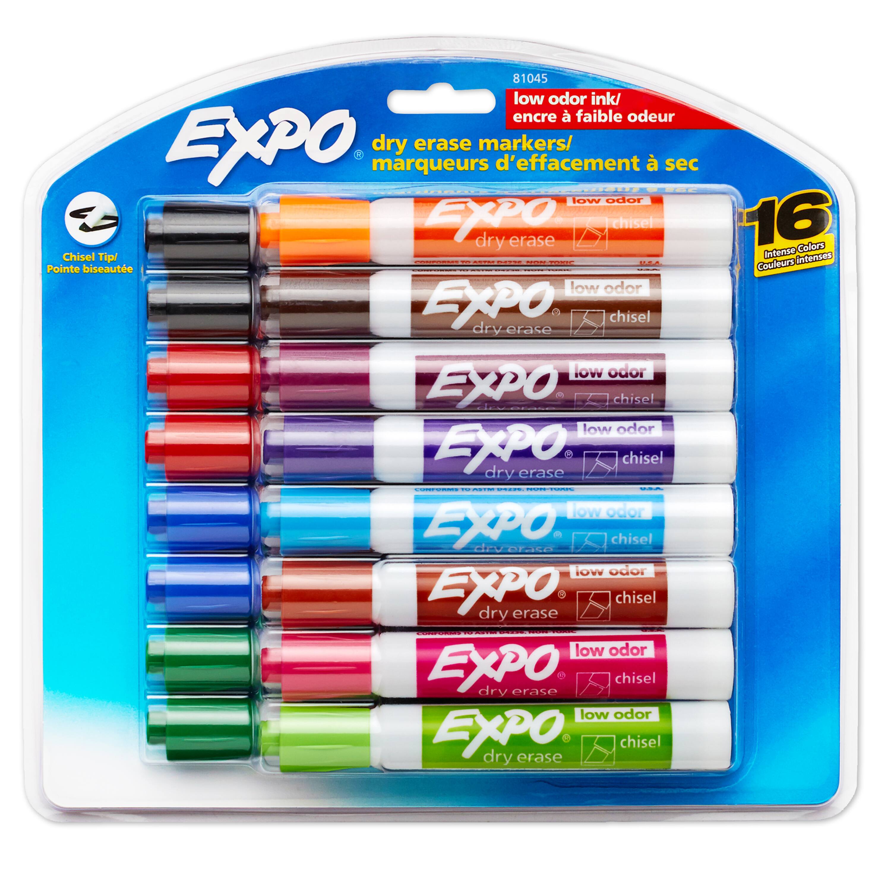 16-Pack Expo Low Odor Dry Erase Markers (Assorted) $8.90 + Free Shipping w/ Amazon Prime or Orders $25+