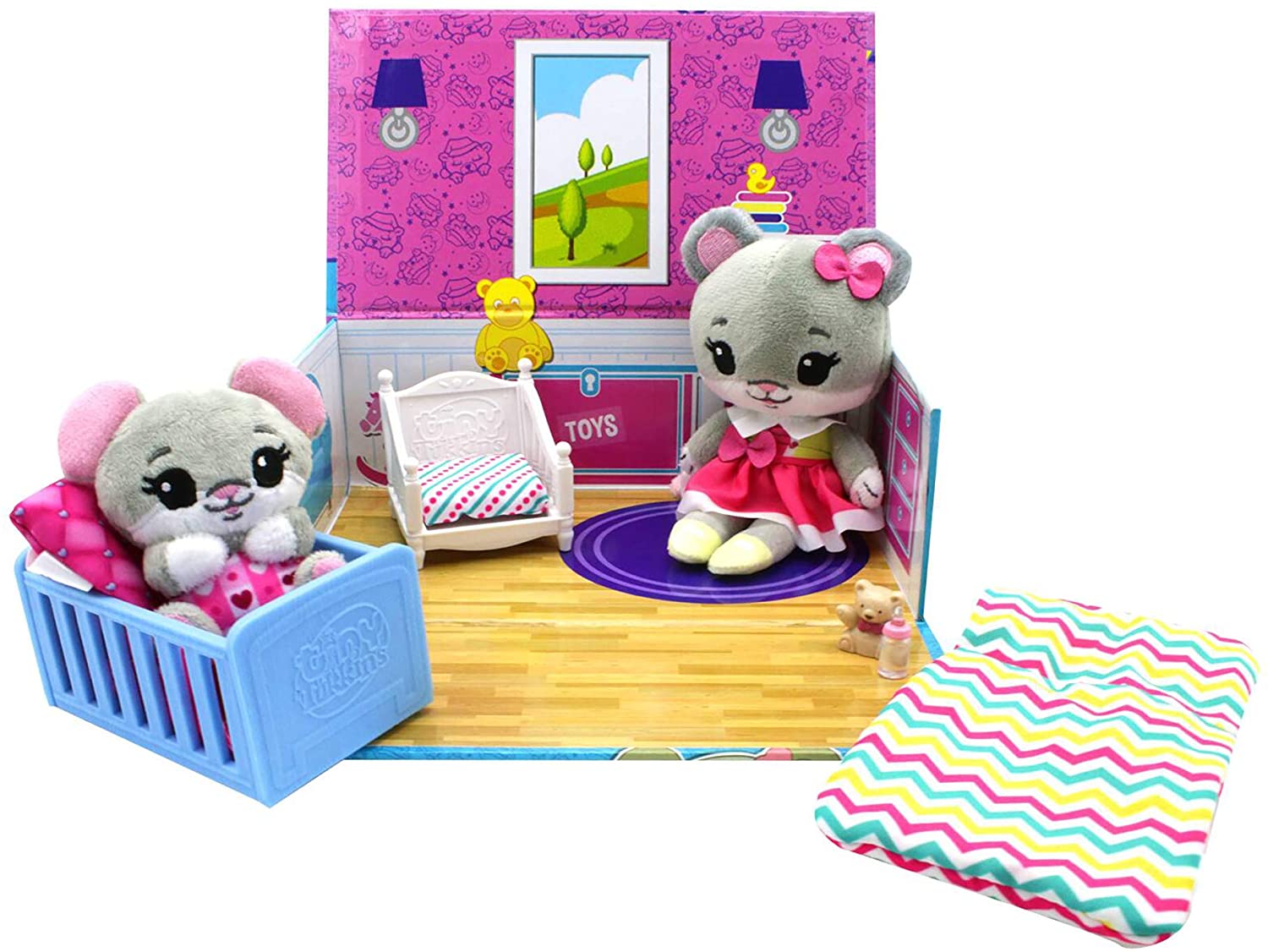 Tiny Tukkins Mouse Playsets w/ Plush Characters & Accessories $4.33 + Free Shipping w/ Prime or Free S/H on $25+