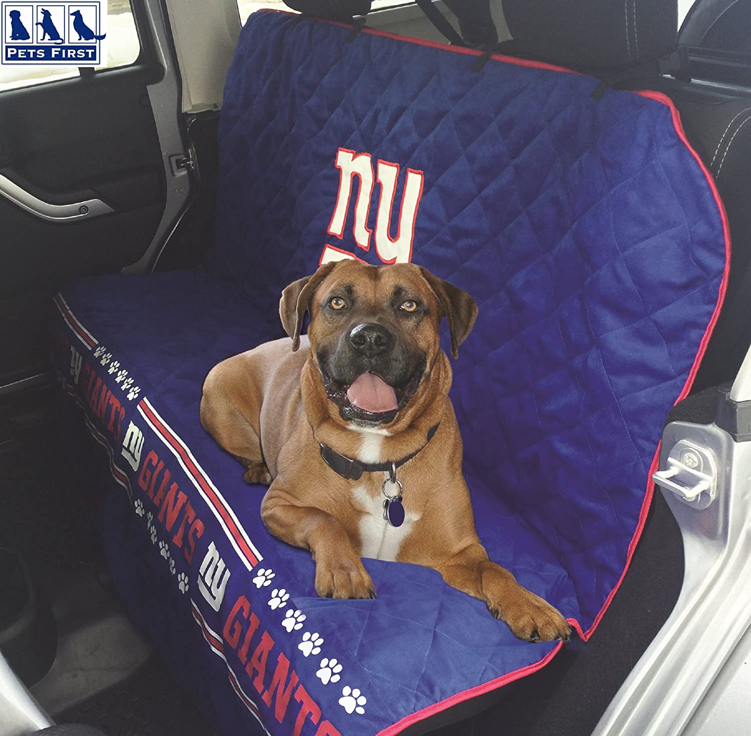 50"x50" Pets First NFL New York Giant Pet Car Seat Cover $30 + Free Shipping w/ Amazon Prime or Orders $25+