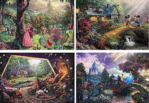 4-Ct 500-Pc Ceaco Thomas Kinkade Disney Jigsaw Puzzles (Sleeping Beauty) $9  + FS w/ Amazon Prime or FS on $25+