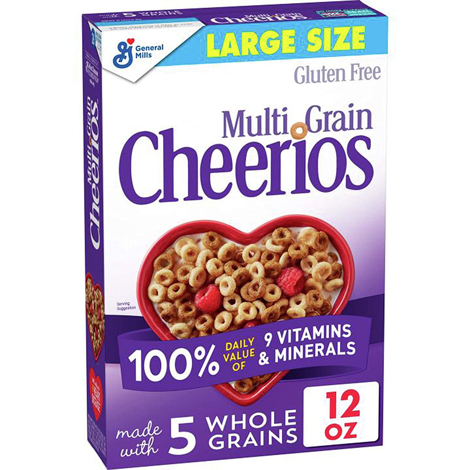 12-Oz Multi Grain Cheerios Cereal (Whole Grain Oat) $2 + Free Shipping w/ Prime or Orders $25+