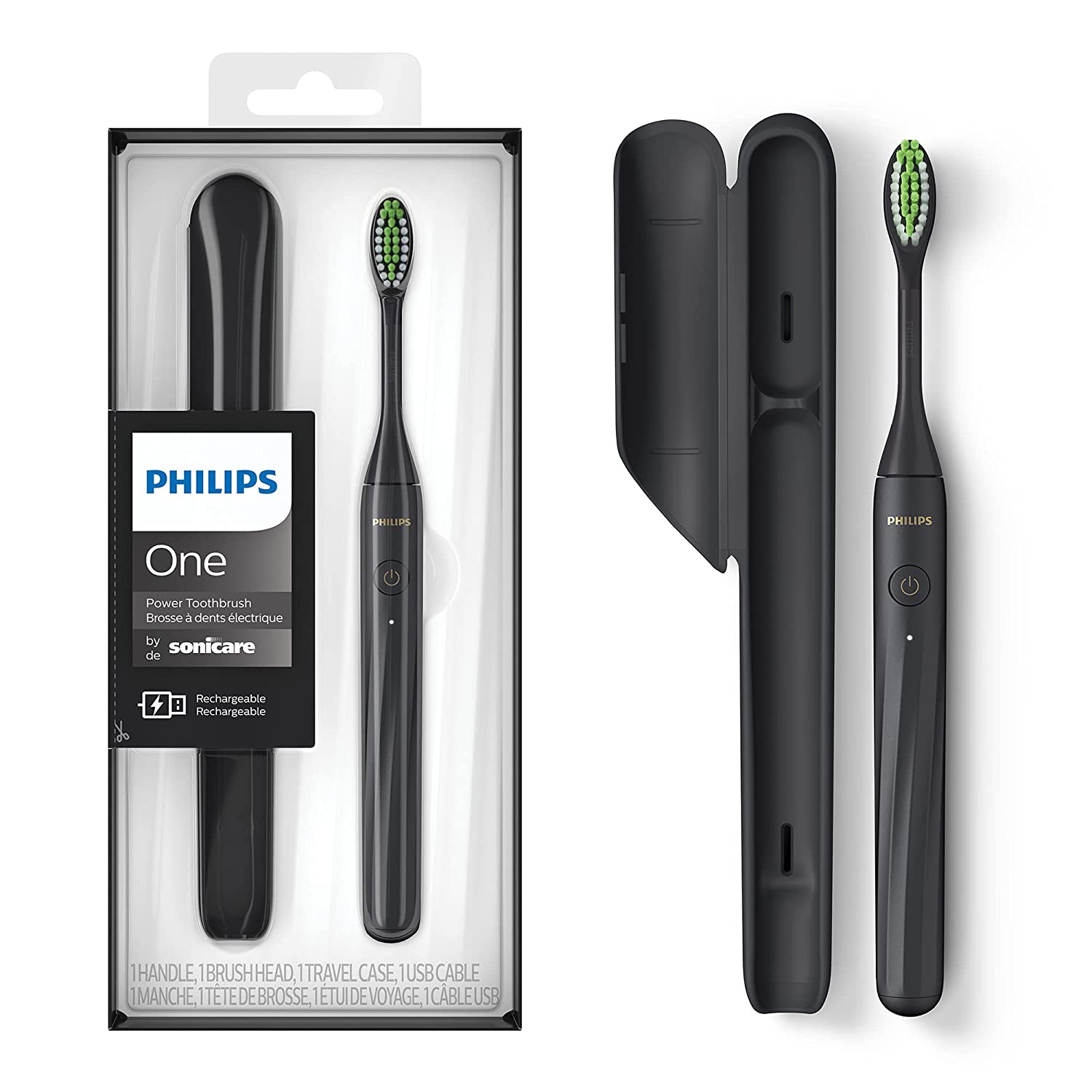 Philips One by Sonicare Rechargeable Toothbrush (Various Colors) $23.95 + Free Shipping w/ Prime or on $25+