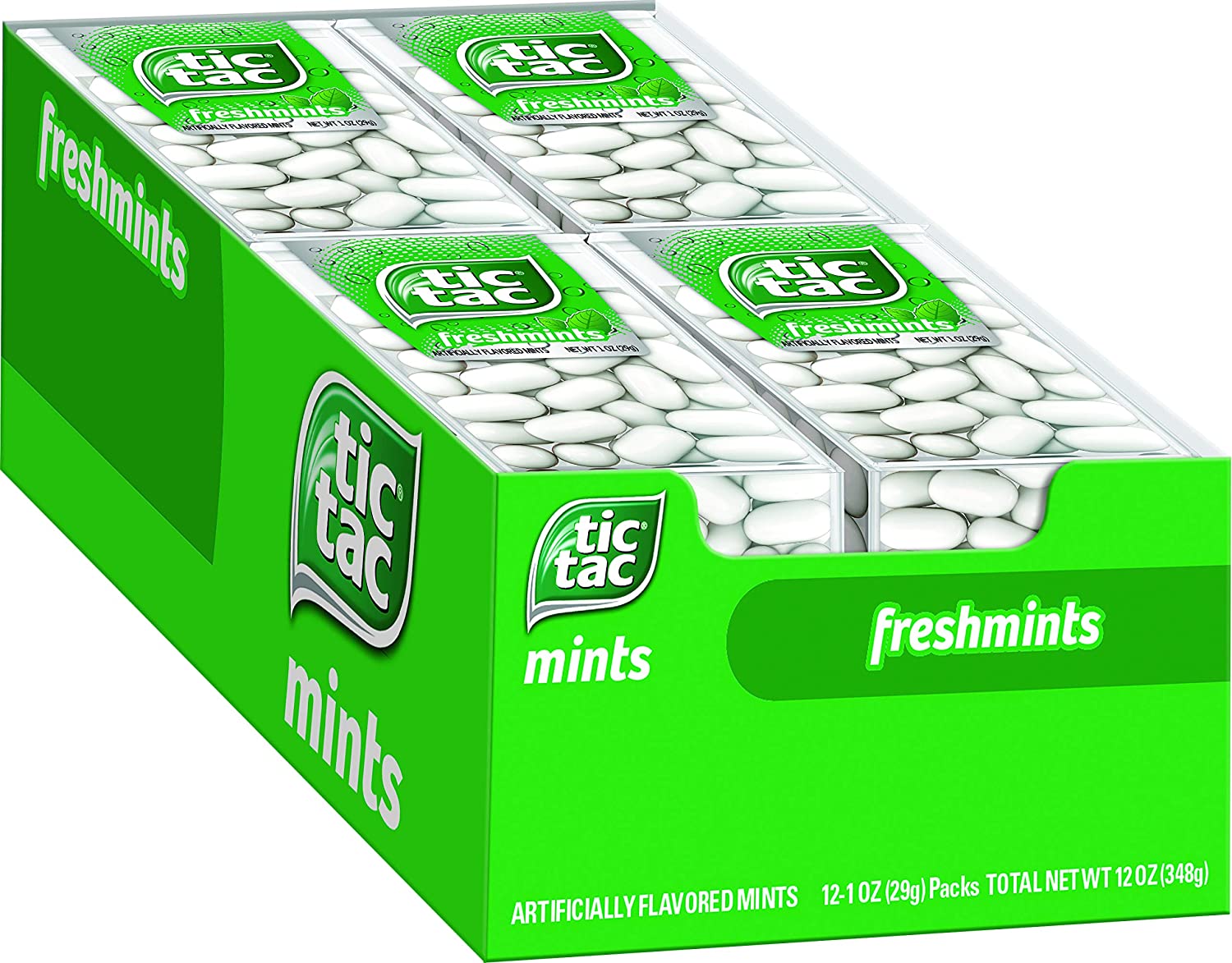 12-Count Tic Tac Fresh Breath Mints (Freshmint) $8.27 w/ S&S + Free Shipping w/ Prime or $25+