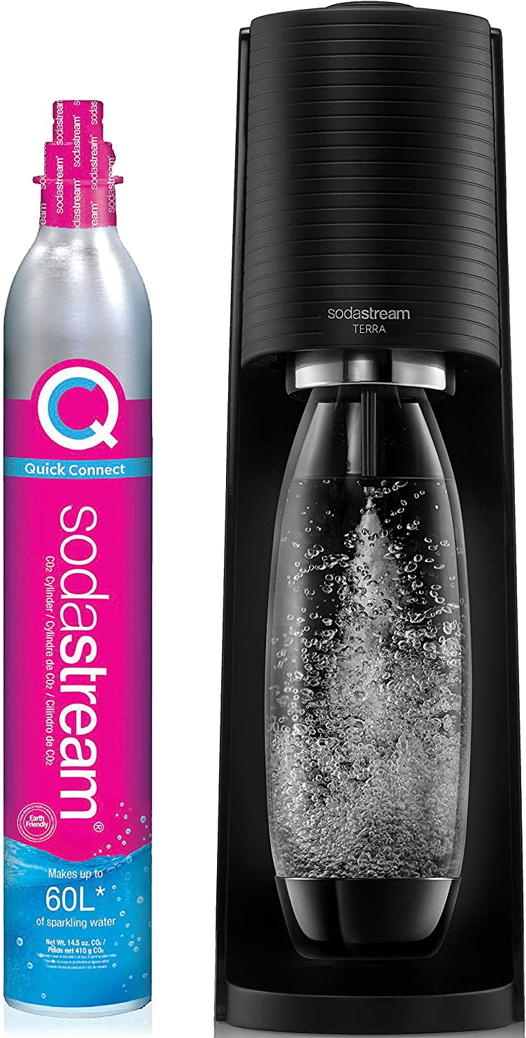 SodaStream Terra Sparkling Water Maker Bundle (Black) $51 + Free Shipping