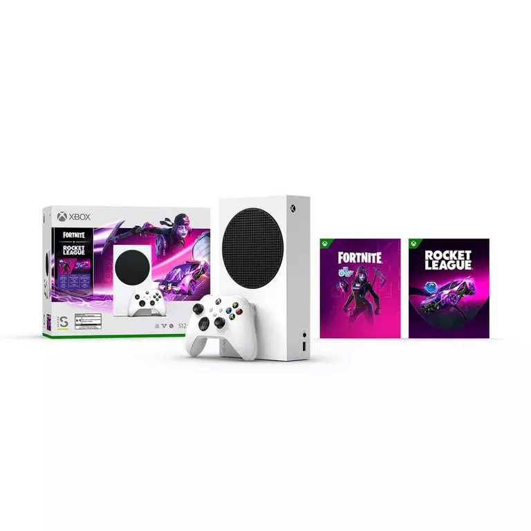 Microsoft Xbox Series S Digital Edition Fortnite and Rocket League System Bundle $300 + Free Shipping