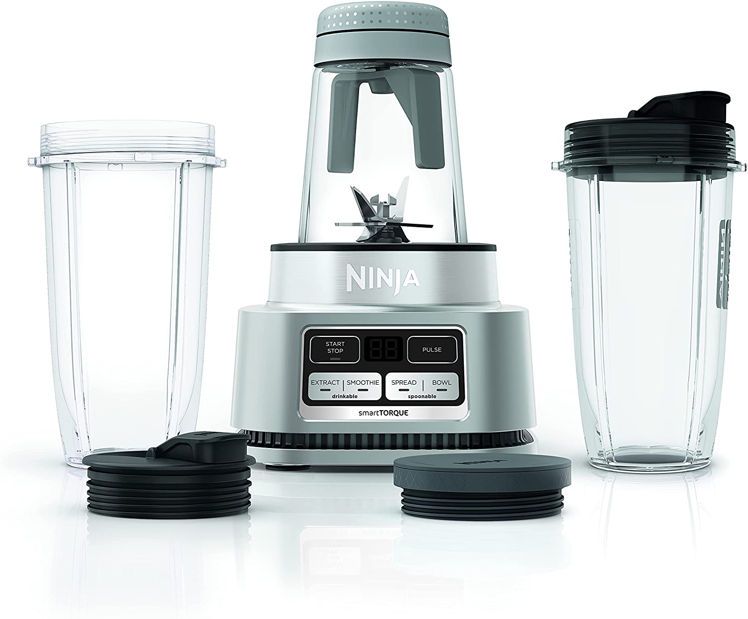 Ninja 1200WP Foodi Smoothie Bowl Maker and Nutrient Extractor Blender (Silver) $68 + Free Shipping