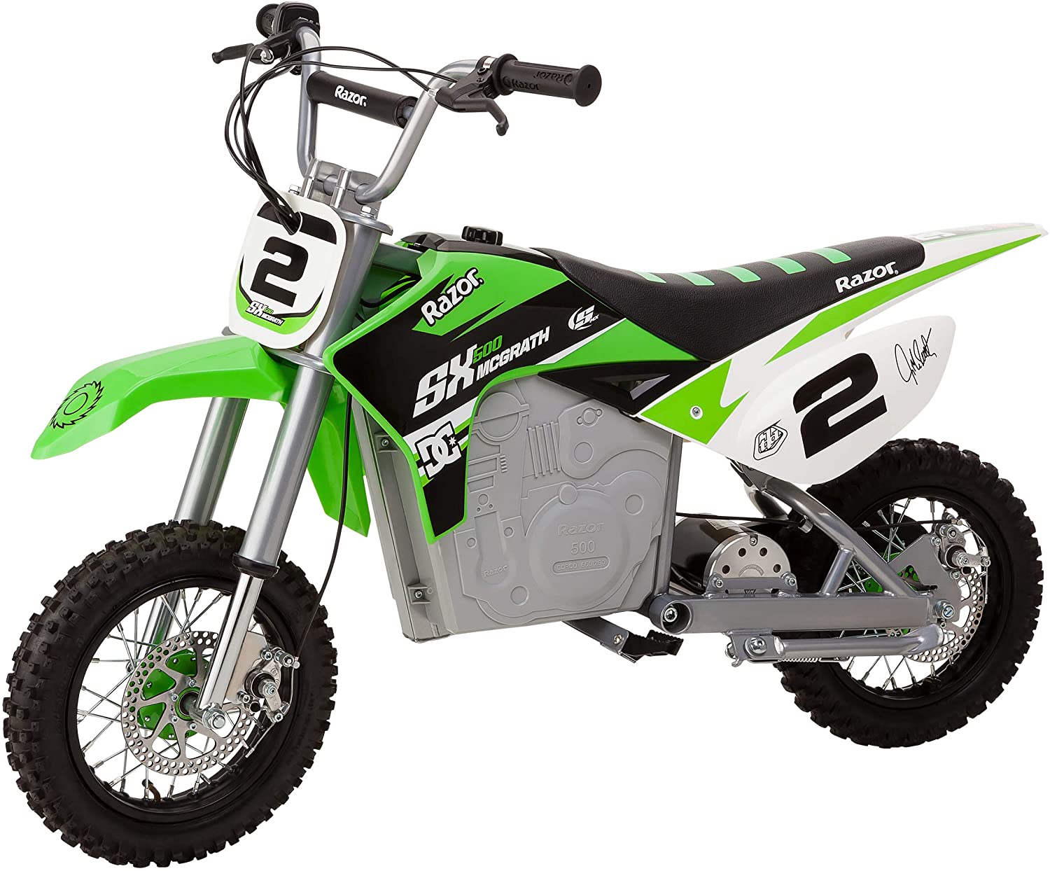 Razor Dirt Rocket SX500 McGrath Kids Electric Motocross Bike (Green) $384 + Free Shipping