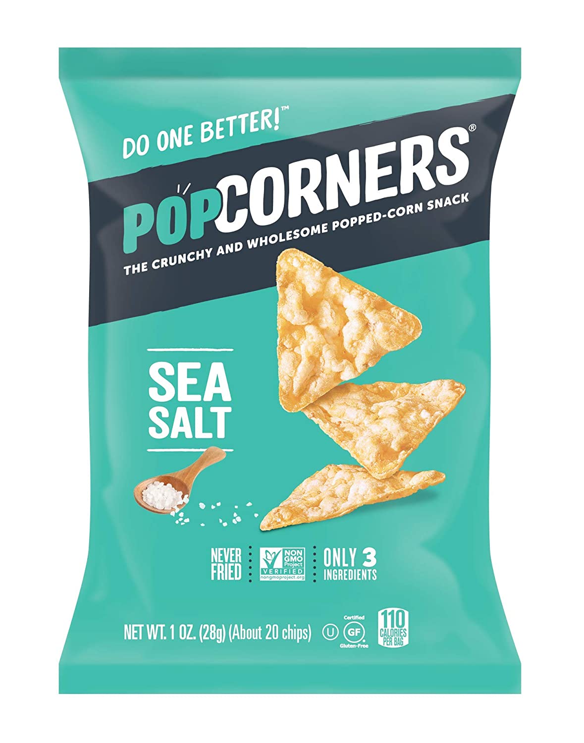 20-Count 1-Oz Popcorners Snack Pack Gluten Free Chips (Sea Salt) $9.45 w/ S&S + Free Shipping w/ Prime or on orders $25+
