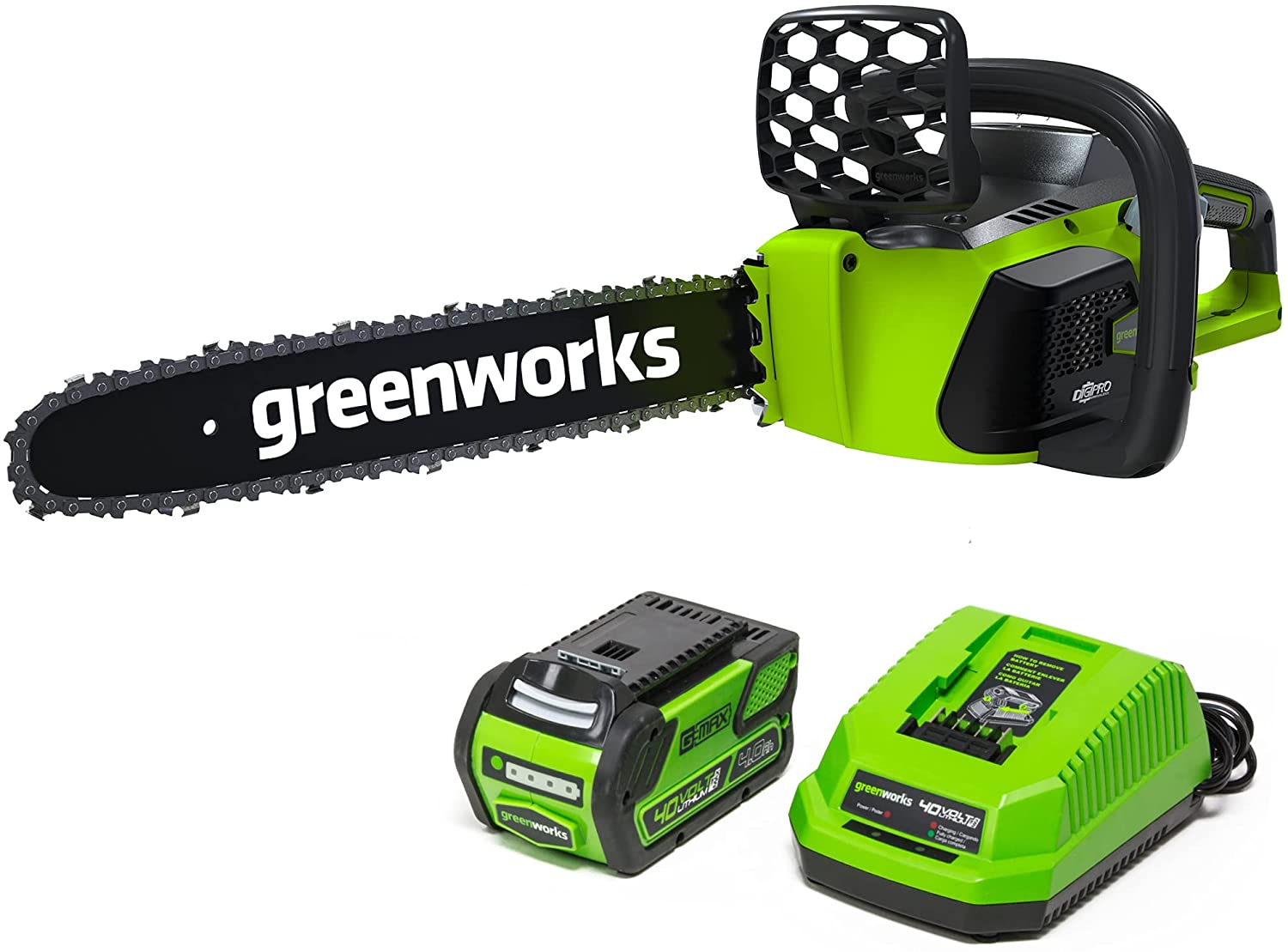 16" Greenworks 40V Brushless Cordless Chainsaw w/ 4.0Ah Battery and Charger $100 + Free Shipping