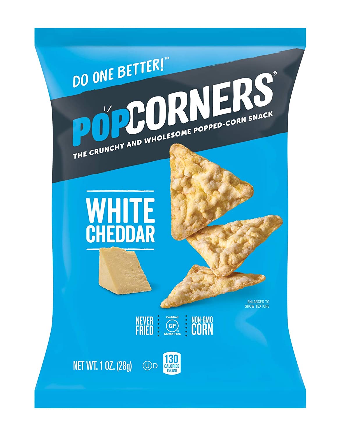 20-Pack 1-Oz Popcorners Snack Pack Gluten Free Chips (White Cheddar) $9.45 w/ S&S  + Free Shipping w/ Prime or on orders $25+