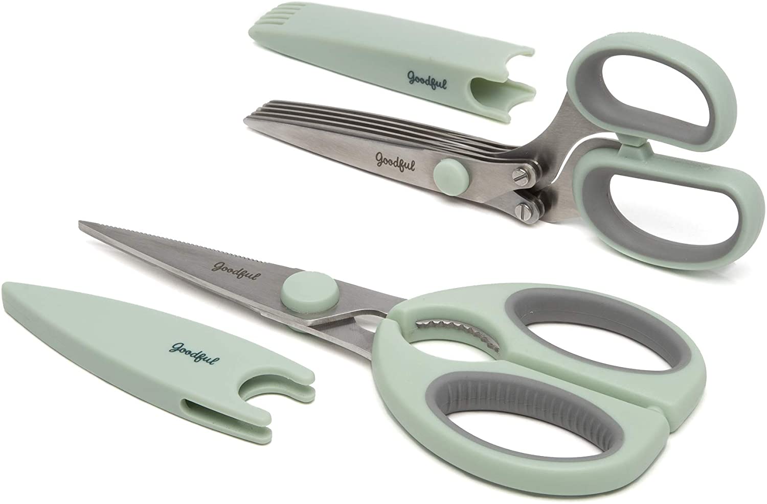 2-Pack Goodful Herb Shear Set with Guards $7.70 + Free Shipping w/ Prime or on $25+