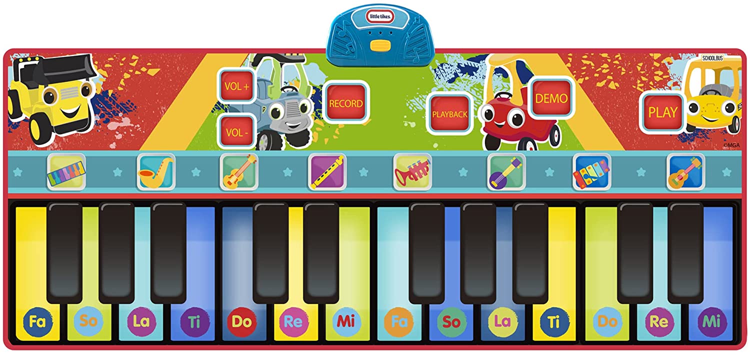 70" First Act Little Tikes Giant Musical Piano Mat for Toddlers and Kids $15.50 + Free Shipping w/ Prime or on $25+