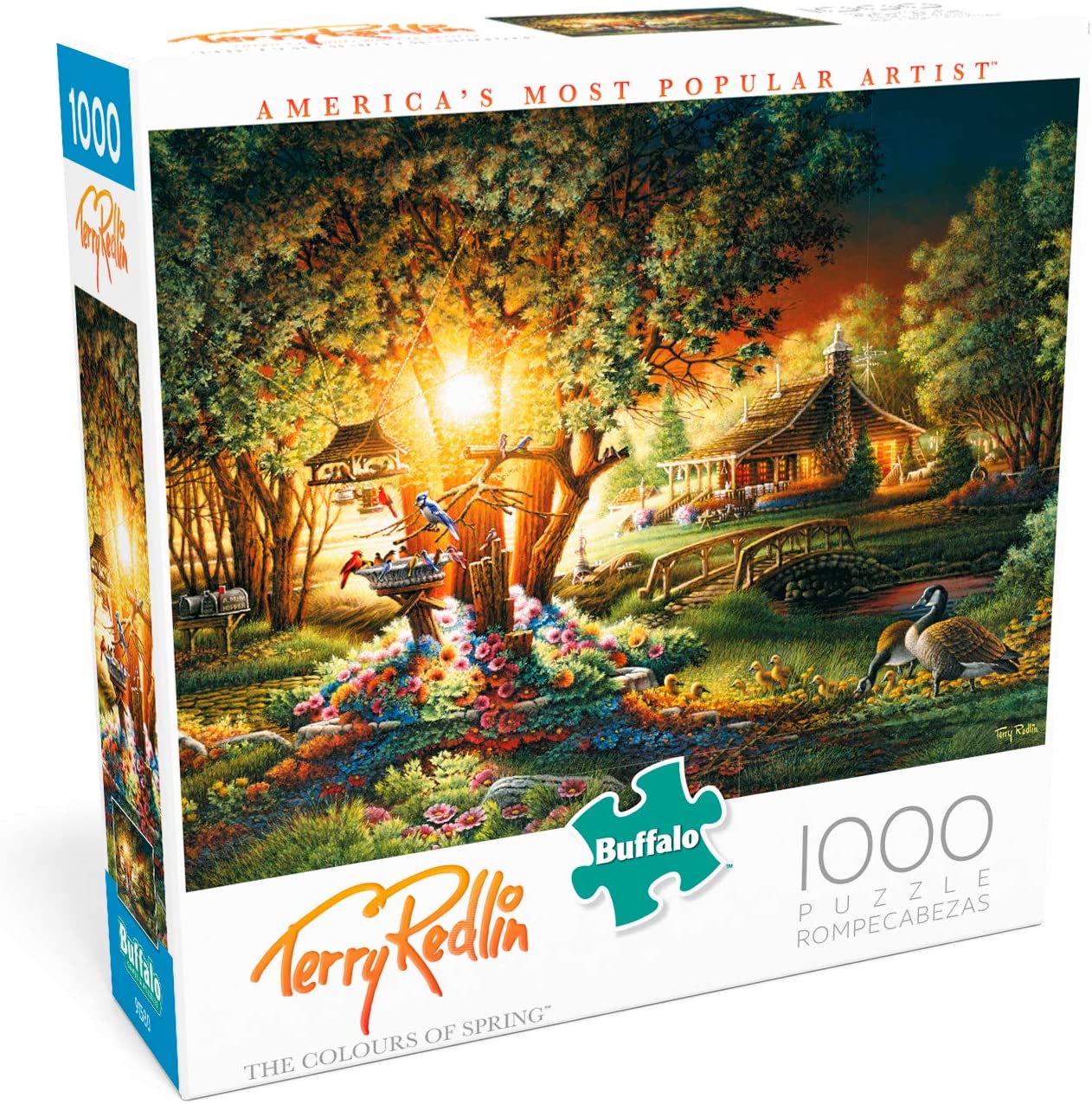 1000-Piece Buffalo Games Terry Redlin Colours of Spring Jigsaw Puzzle $4.90 + Free Shipping w/ Prime or orders $25+
