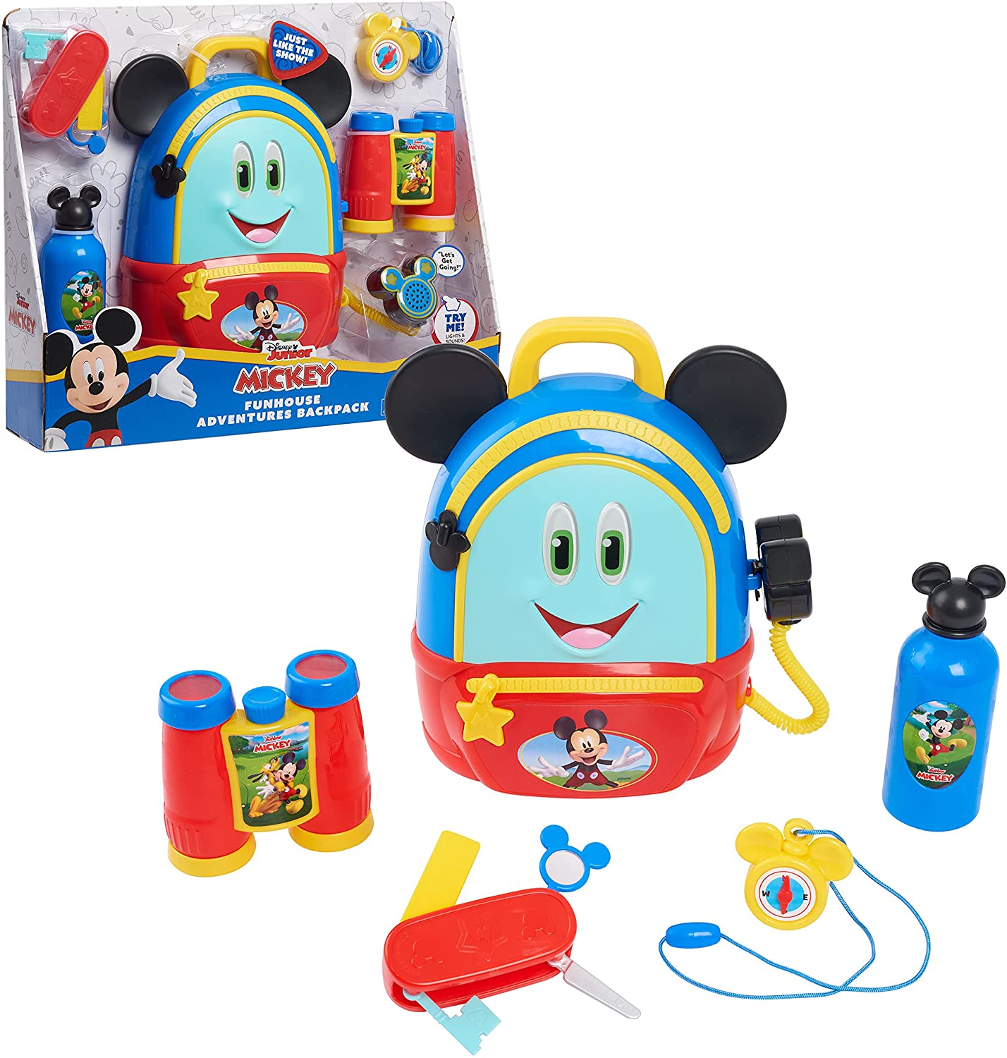 5-Piece Disney Junior Mickey Mouse Funhouse Adventures Backpack $8.49 + Free Shipping w/ Prime or on $25+