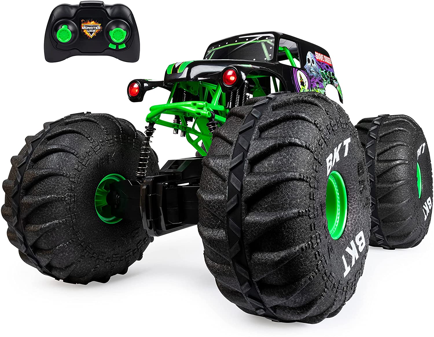 Monster Jam 1:6 Scale Official Mega Grave Digger All-Terrain Remote Control Monster Truck w/ Lights $55 + Free Shipping