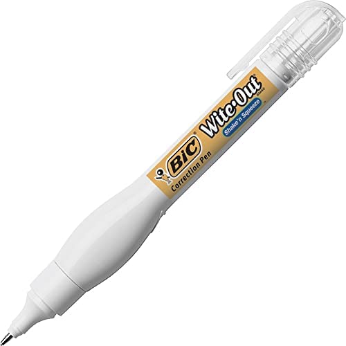 BIC Wite-Out Brand Shake 'n Squeeze Correction Pen (White) $2.93 + Free Shipping w/ Prime or Orders $25+