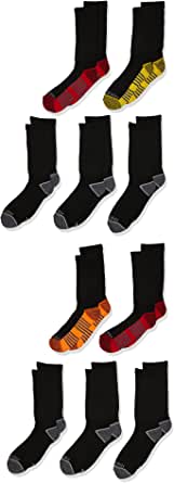 10-Pack Fruit of the Loom Boy's Crew Socks (Size 9-2.5, Black) $4.70 + Free Shipping w/ Prime or $25+