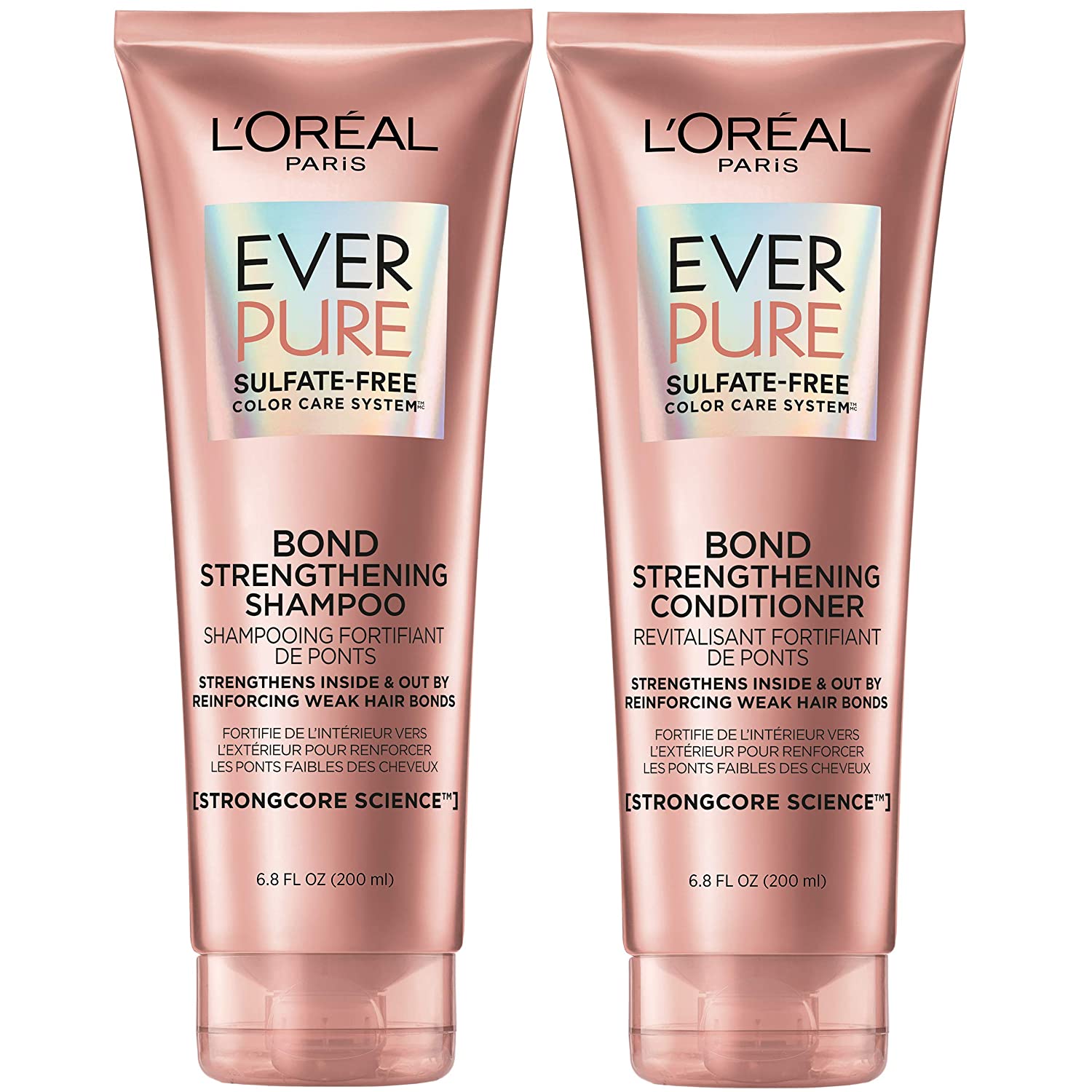 6.8-Oz L'Oreal Paris EverPure Bonding Shampoo and Conditioner Kit $10.48 w/ S&S + Free Shipping w/ Prime or Orders $25+
