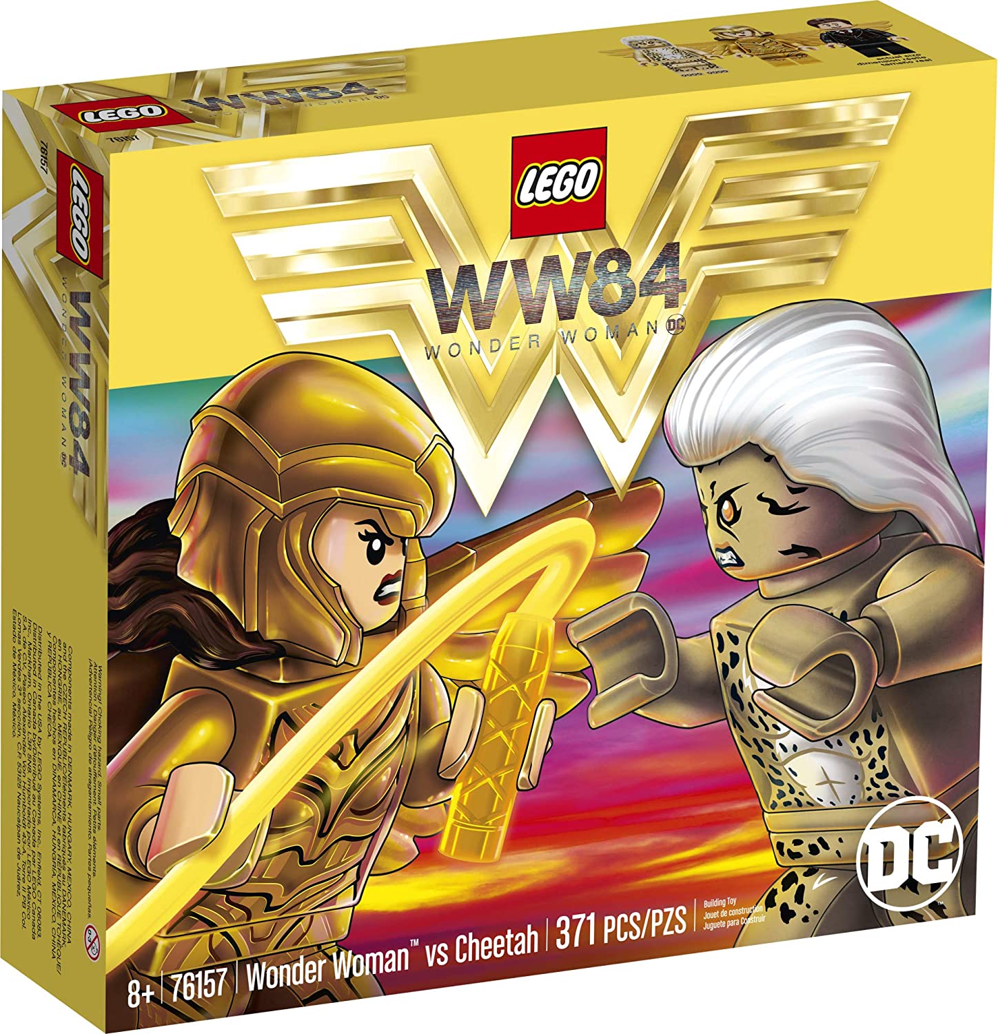 371-Piece LEGO DC Wonder Woman vs Cheetah Action Figure Toys (76157) $23.60 + free shipping w/ Prime or on $25+