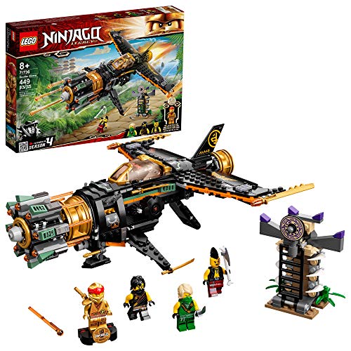 449-Piece LEGO Ninjago Legacy Boulder Blaster Airplane Toy (71736) $32 + Free Shipping