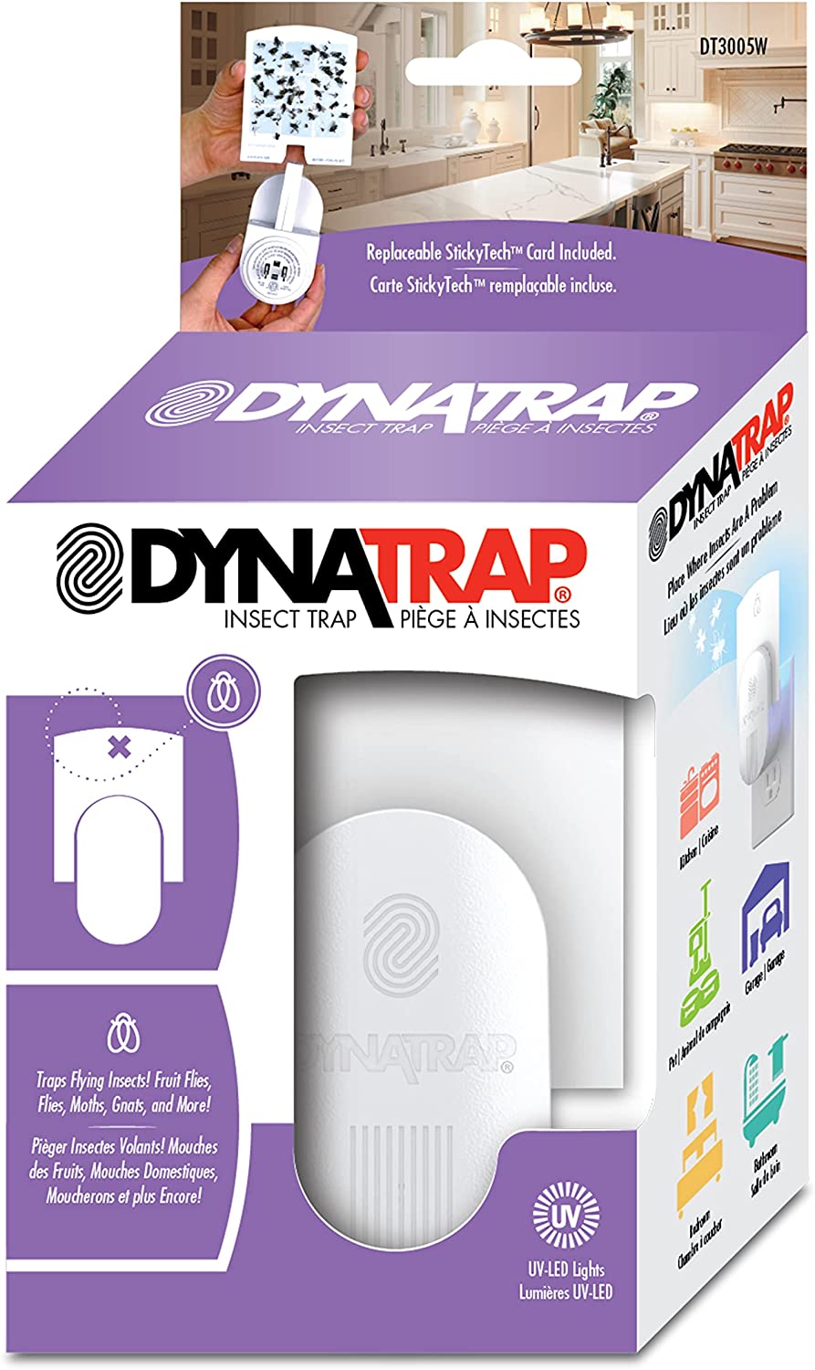 DynaTrap DT3005W Indoor Plug-In Insect Fly Trap $8.39 + Free Shipping w/ Prime or $25+