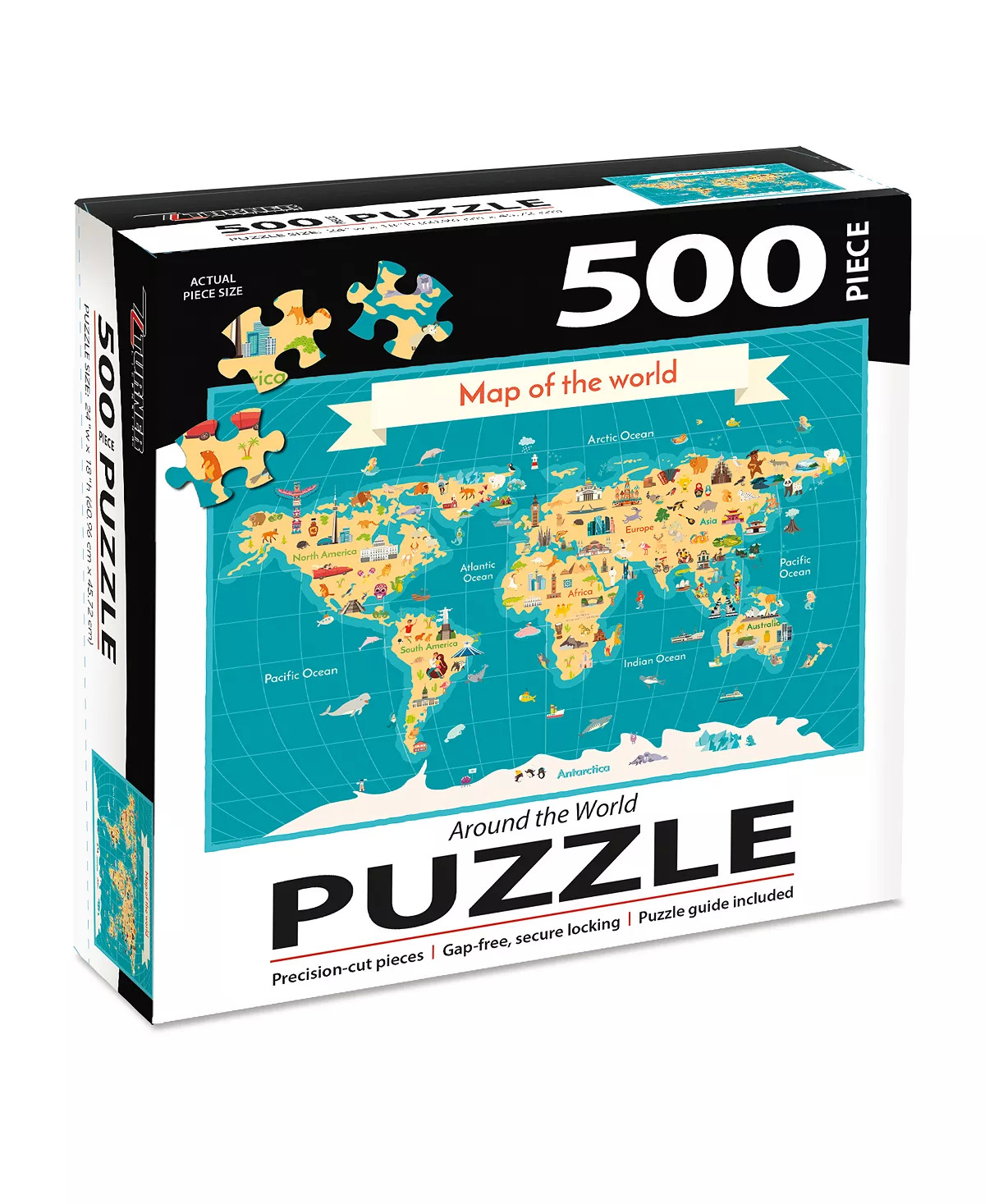 500-Piece Lang Jigsaw Puzzles (Various Styles) $5.93 + SD Cashback + Free Store Pickup at Macy's or FS on $25+