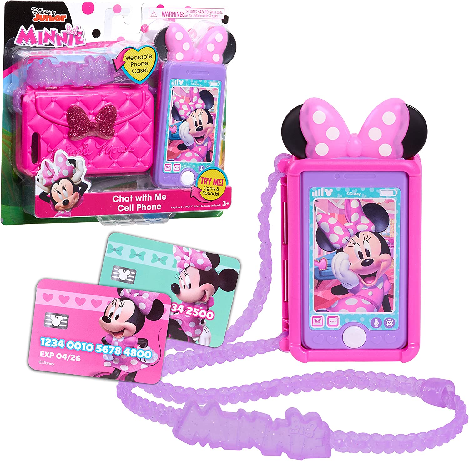 Disney Junior Minnie Mouse Chat w/ Me Cell Phone Playset $5.24
