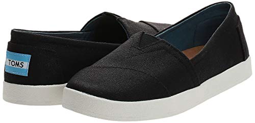 TOMS Women's Avalon Slip-On Sneakers (Black) $16.48 + Free Shipping w/ Prime or Orders $25+