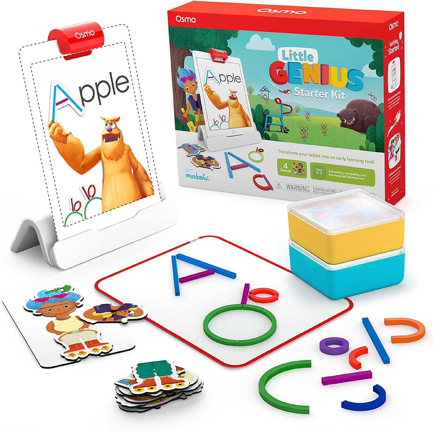Osmo Little Genius Starter Kit w/ 4 Educational Learning Games for iPad $40 + Free Shipping