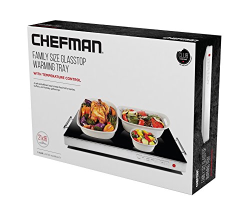 21x16 Chefman Electric Warming Tray/Trivet w/Temperature Control $49.08 +  Free Shipping