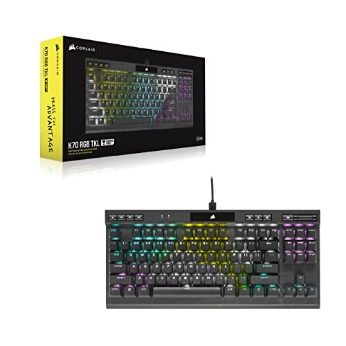 Corsair K70 RGB TKL Champion Series Mechanical Gaming Keyboard (Cherry MX Blue) $66 + Free Shipping