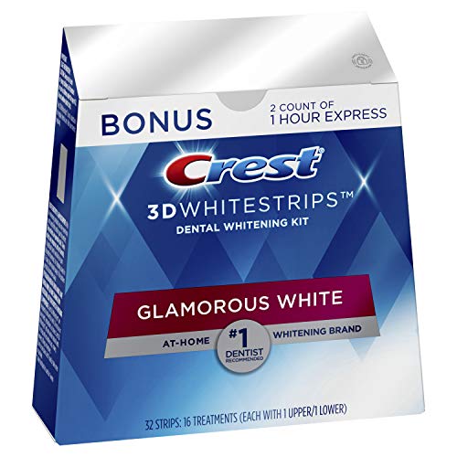 16-Count Crest 3D White Strips Teeth Whitening Strip Kit (Glamorous White) $28.52 w/ S&S + Free Shipping