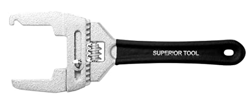 Superior Tool 3840 Adjustable Combination Wrench (One Size) $7.29 + Free Shipping w/ Prime or $25+