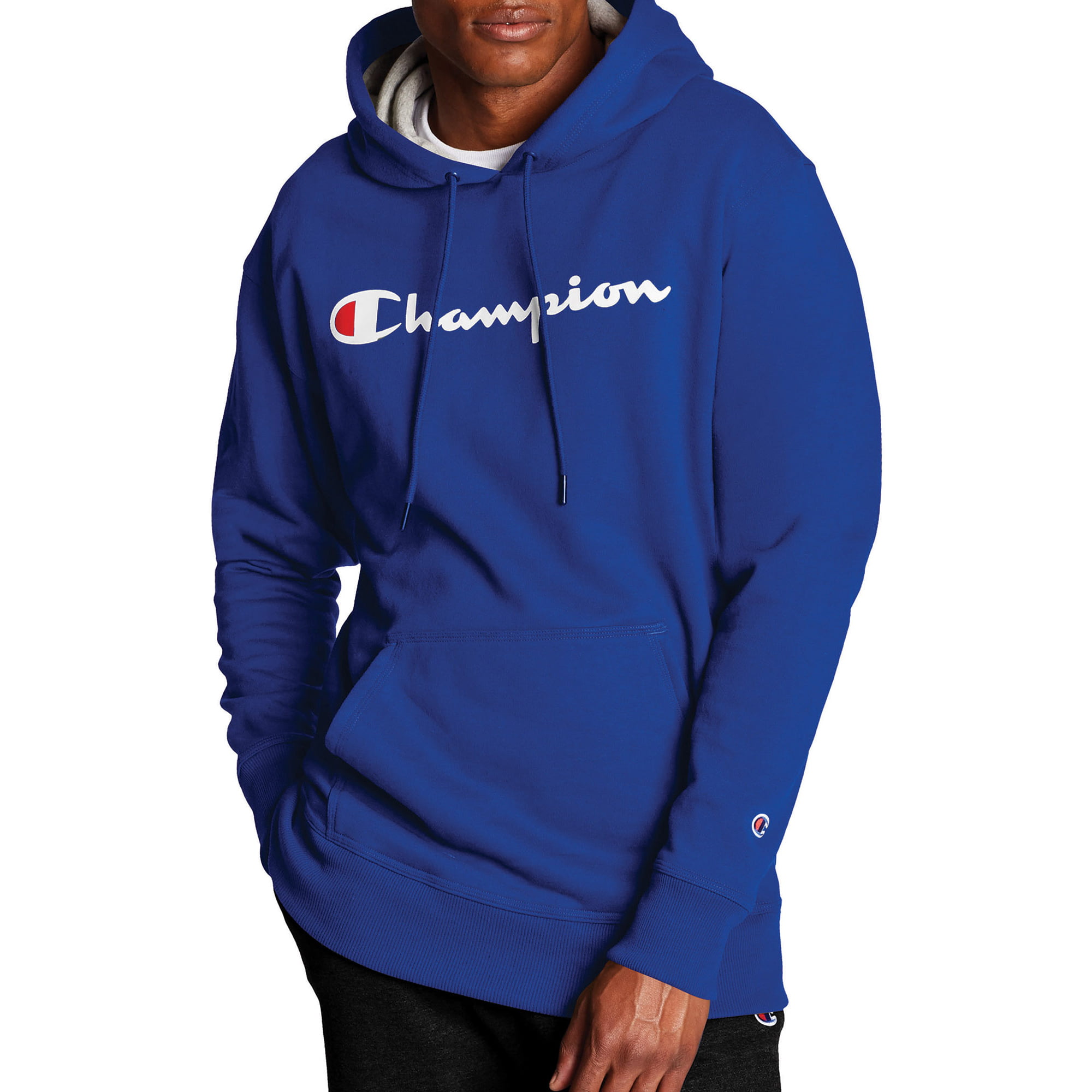 Champion Men's Powerblend Fleece Graphic Pullover Hoodie (Blue, Large-XL) $18.28 + Free Shipping w/ Walmart+ or on $35+