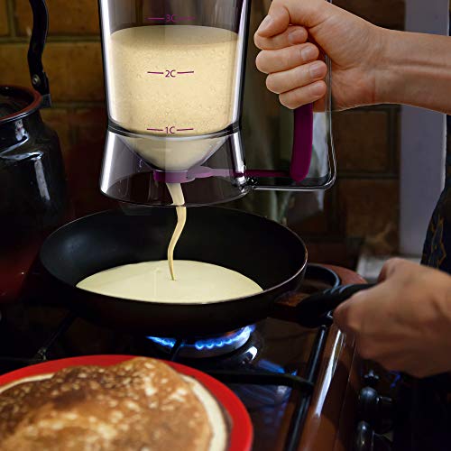 4-Cup Chef Buddy Batter Dispenser (purple) $8 + Free Shipping w/ Prime or on orders $25+