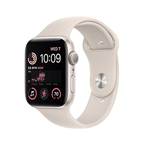 44mm Apple Watch SE (2nd Gen) Smart Watch w/ Starlight Aluminum Case $240 + Free Shipping