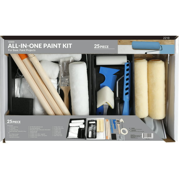 25Piece Paint Pro AllinOne DIY Paint Applicator Kit