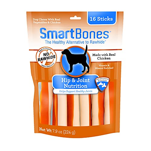 16-Count SmartBones Chicken Dog Chews Hip Joint $2.48 w/ S&S + Free Shipping w/ Prime or Orders $25+