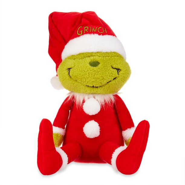 12" Dr Seuss' The Grinch Who Stole Christmas Grinch Santa Gnome Plush Toy $10 + Free Shipping w/ Walmart+ or $35+