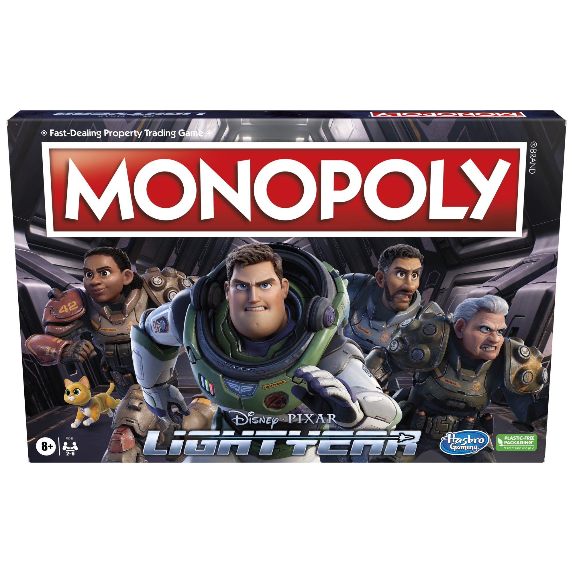 Monopoly: Disney and Pixar's Lightyear Edition Board Game $10 + Free Shipping w/ Walmart+ or $35+
