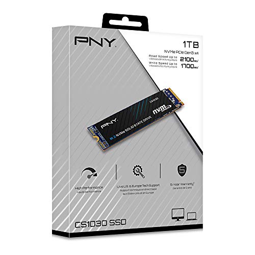 1TB PNY CS1030 M.2 NVMe PCIe Gen 3 x4 Internal Solid State Drive SSD $52 + Free Shipping