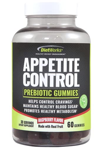 60-Count DietWorks Appetite Control Gummies (Raspberry) $5.18 + Free S&H w/ Prime or $25+