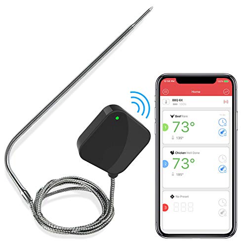 NutriChef Smart Bluetooth BBQ Thermometer $7.37 + Free Shipping w/ Prime or on $25+