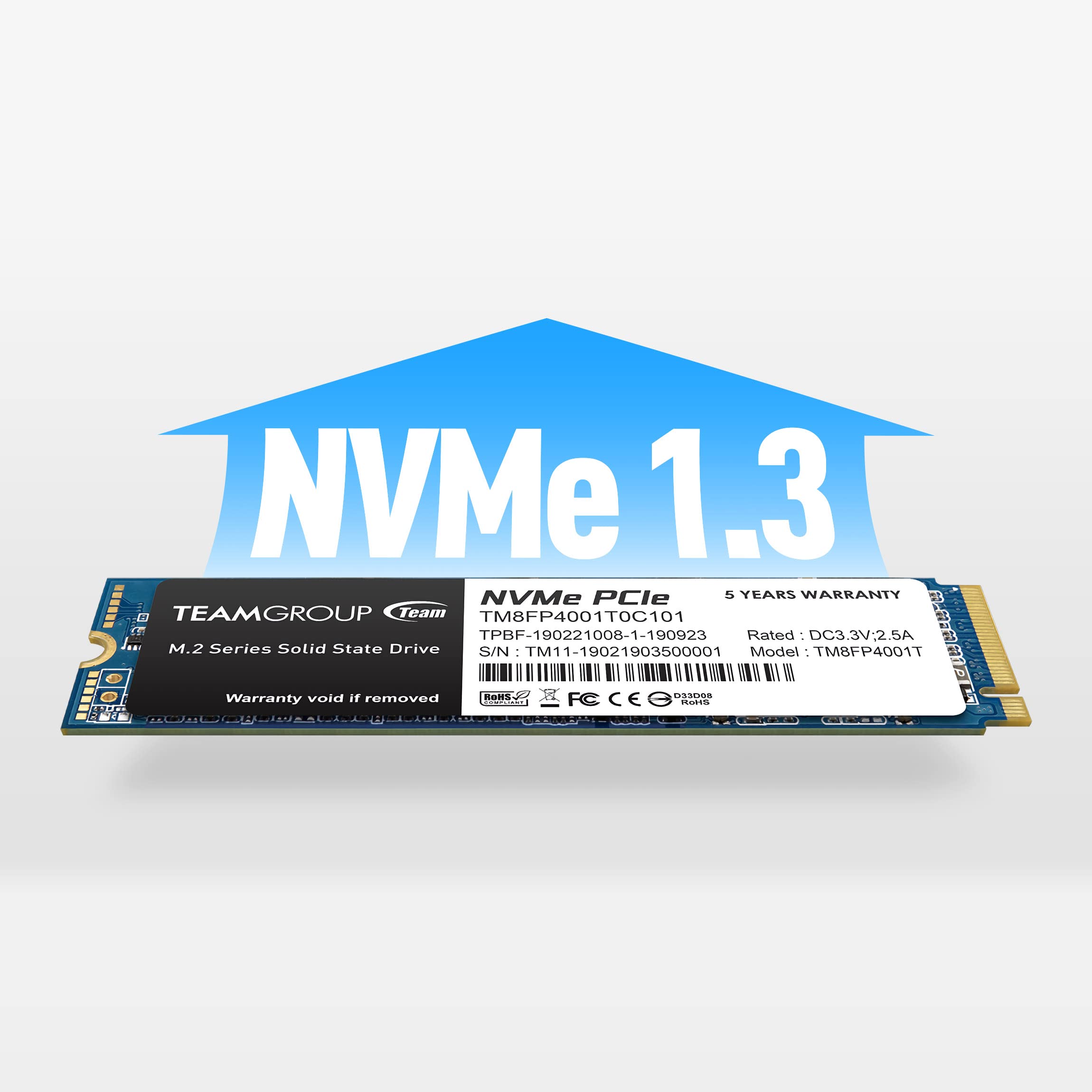 2TB TeamGroup MP34 M.2 PCIe 3.0 x4 NVMe 3D NAND Internal Solid State Drive $80 + Free Shipping