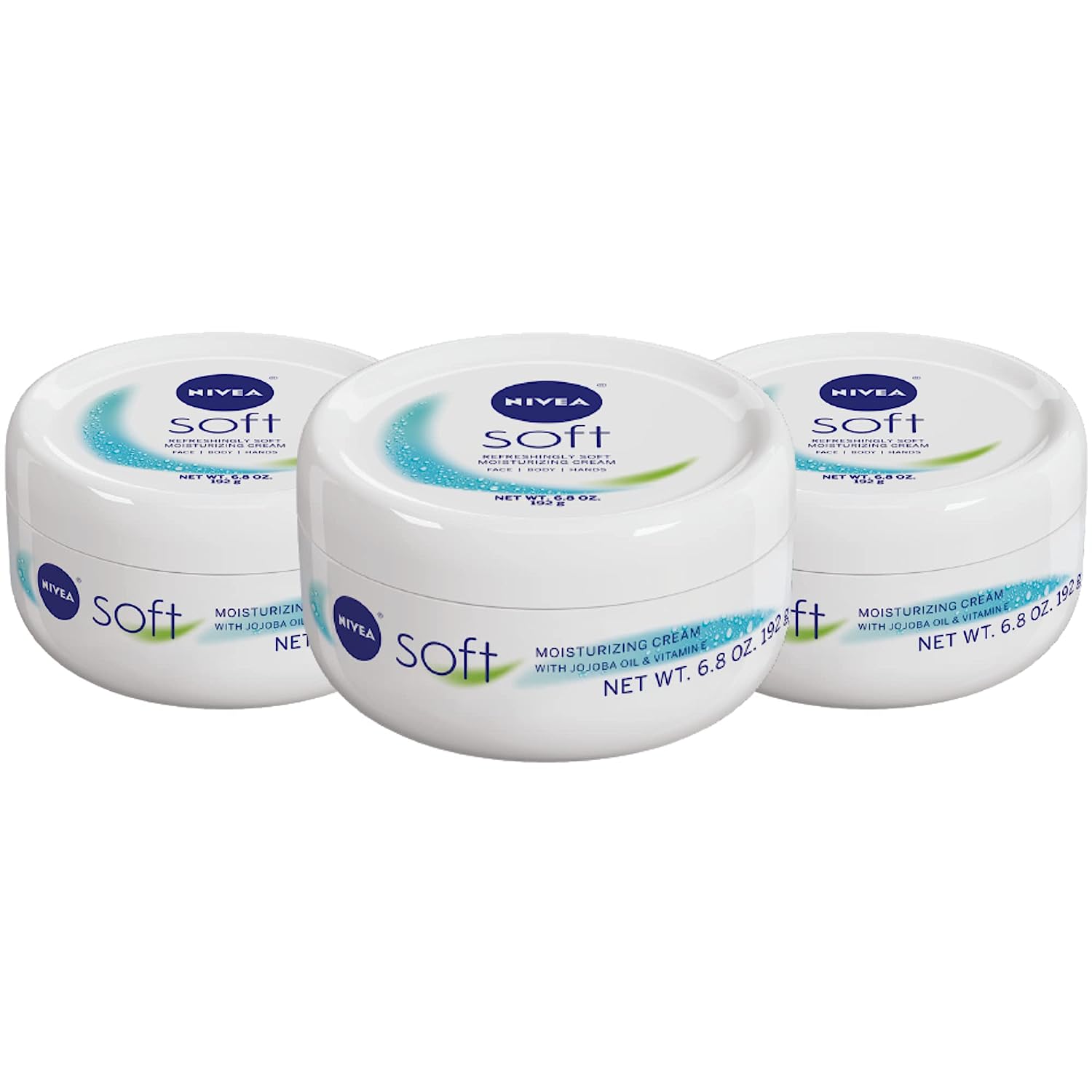 3-Pack 6.8oz NIVEA Soft Moisturizing Creme $9.86 ($3.29 each) w/ S&S + Free Shipping w/ Prime or on $25+