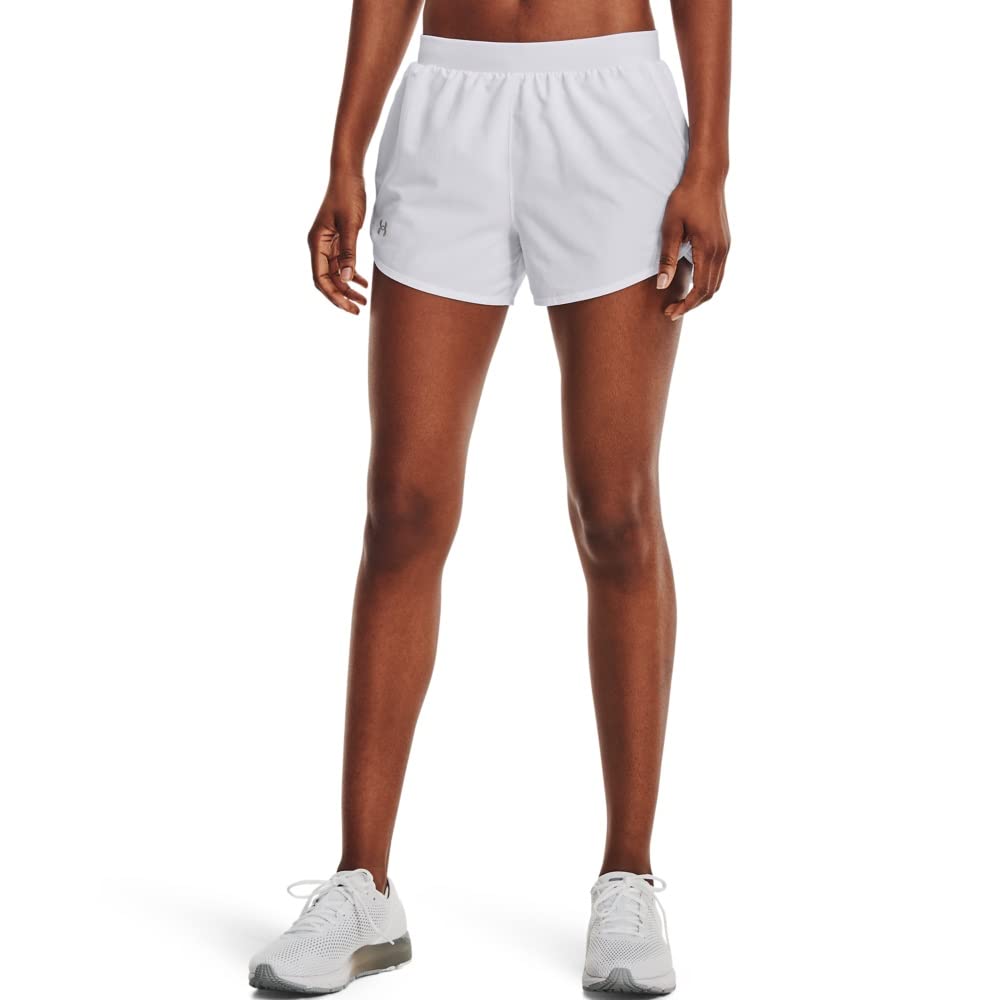 Under Armour Women's Fly By 2.0 Running Shorts (White) $9.97 + Free Shipping w/ Prime or on $25+ $8.97