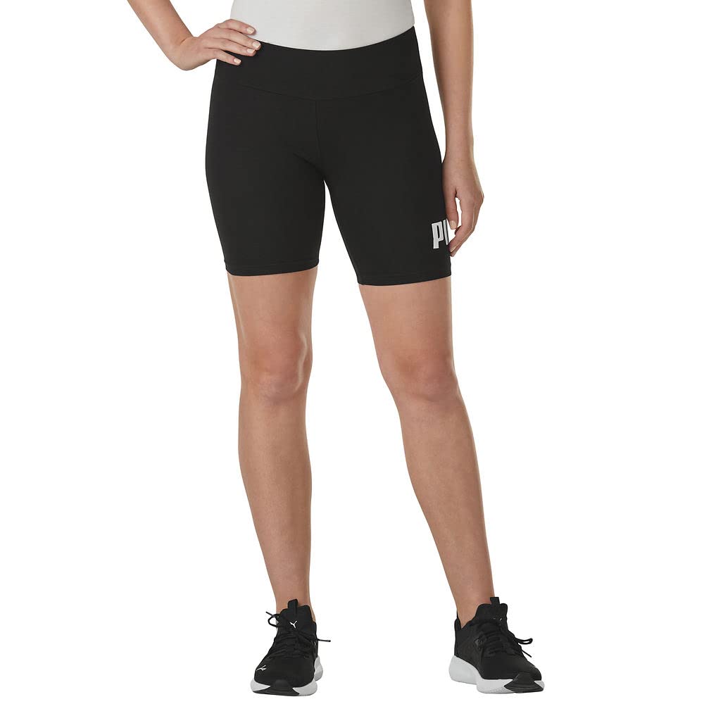 7" PUMA Women's Essentials Logo Legging Shorts (Black, Size M-L) $10 + Free Shipping w/ Prime or on $25+ $9.98