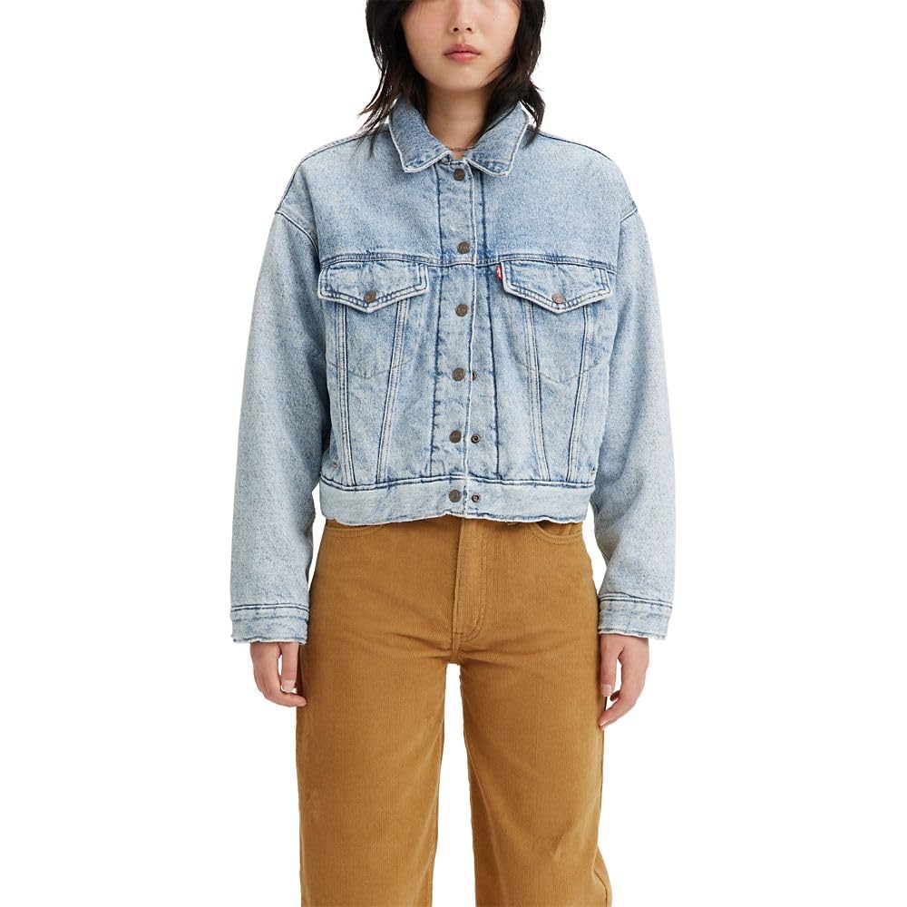 Levi's Women's Padded Trucker Jacket (Whatever Whenever) $24 + Free Shipping w/ Prime or on $35+