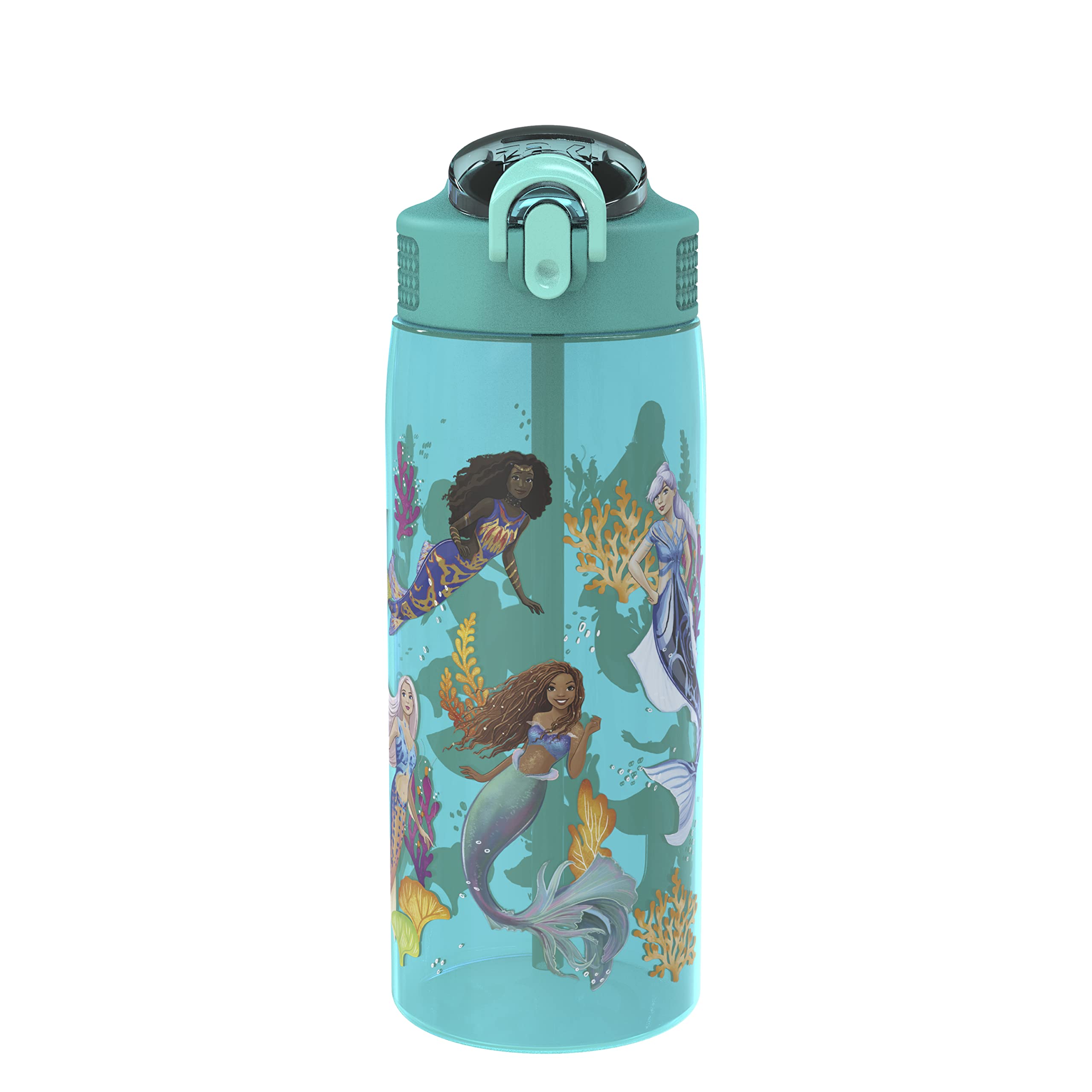 25-Oz Zak Designs Disney The Little Mermaid Kids Water Bottle (Ariel ...